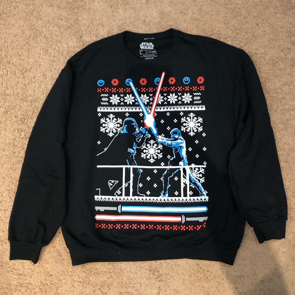 Star Wars Sweater Unisex Adult size Large